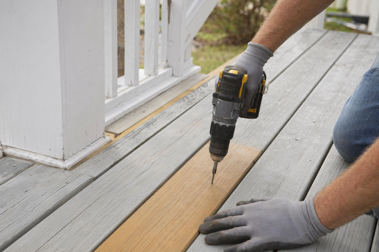 Illustration for: Deck repair & restoration