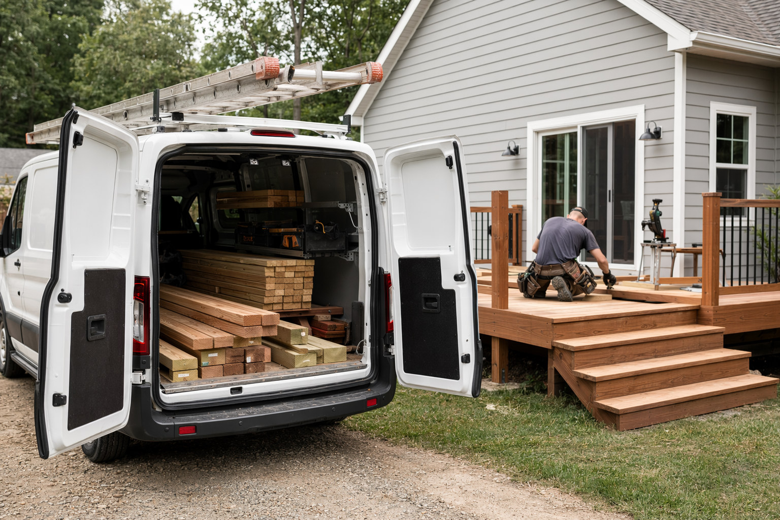 Illustration for: Does a Deck Add Resale Value?